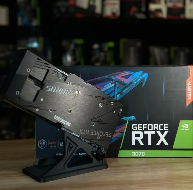 Placa de Video Rtx 3070 8gb Aorus Com display - pronta entrega (Loja Física) - Foto 5