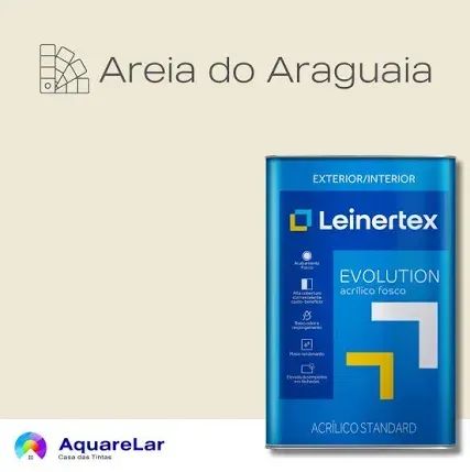 Tinta Acrílica Areia Aragaia