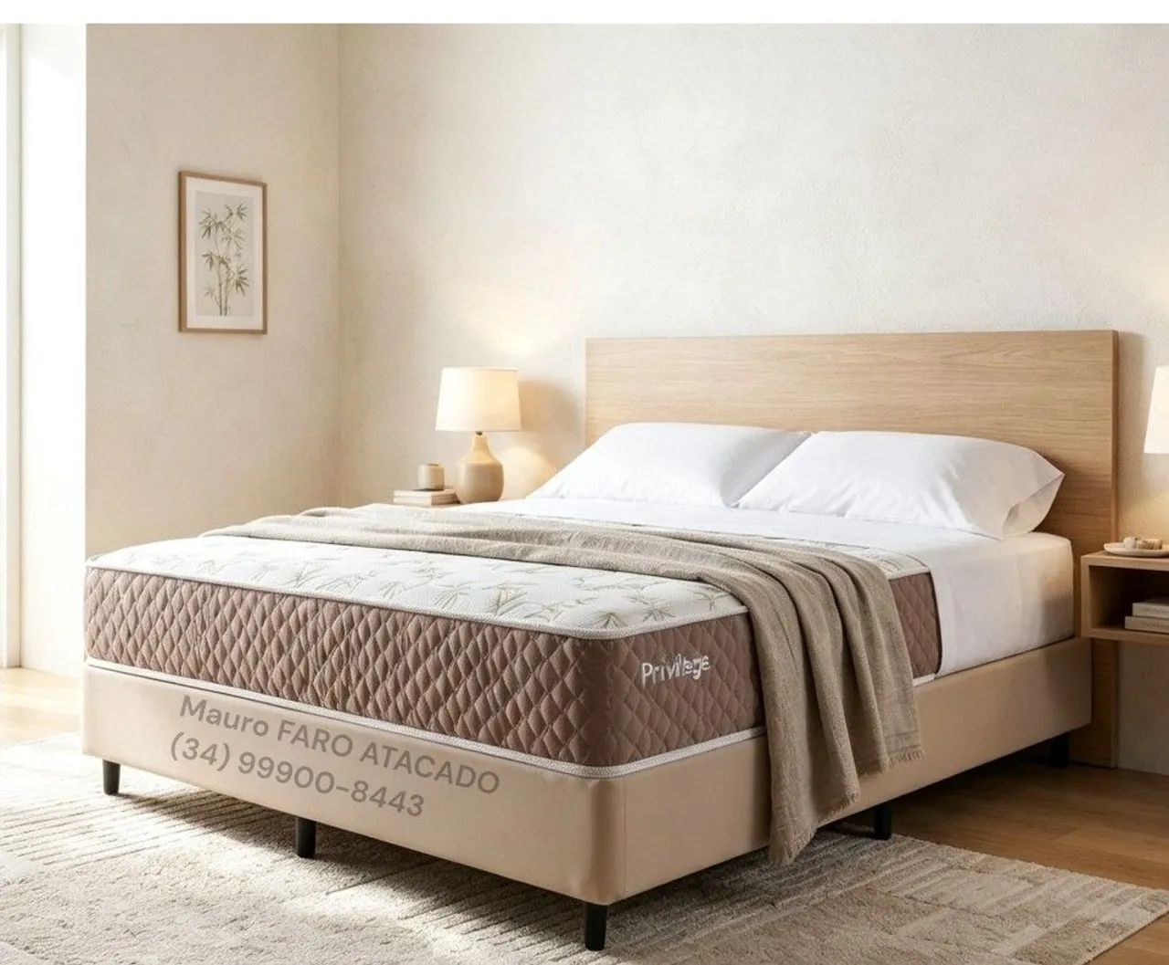 Super Promoção Colchão casal Molas Ensacadas  - Foto 2