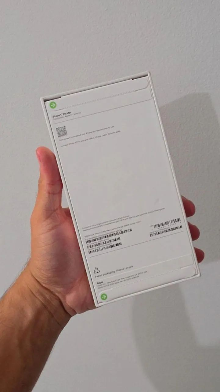iPhone 17 Pro Max 256gb Lacrado - Foto 2