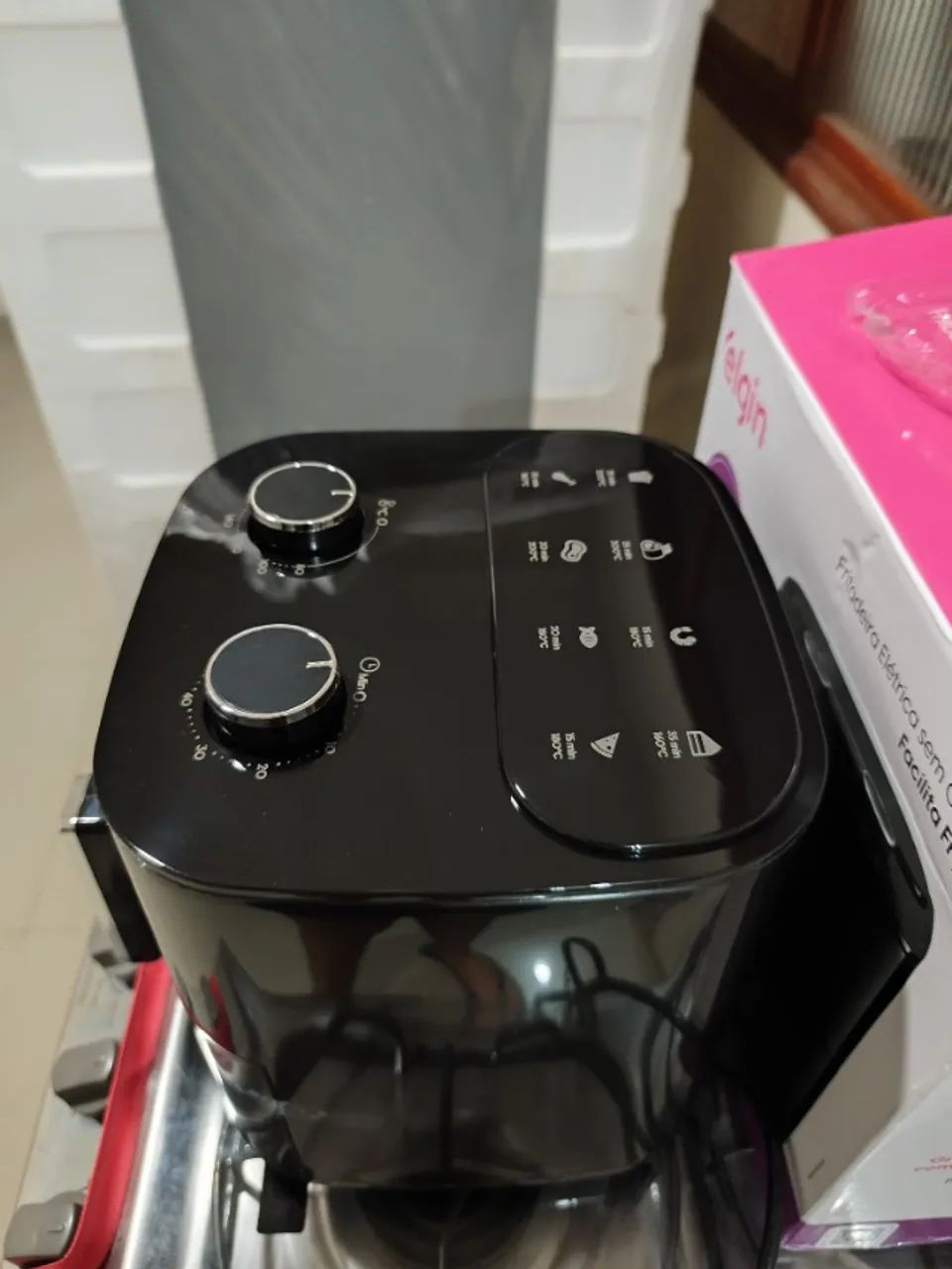 Airfryer Elgin lindo, compacto e funcional - Foto 4