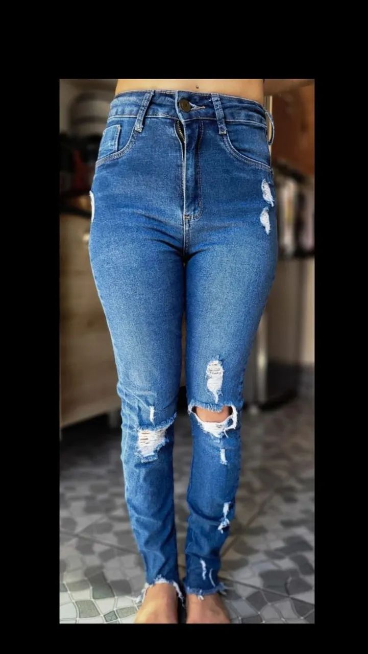 Calça Jeans Skinny tam. 36