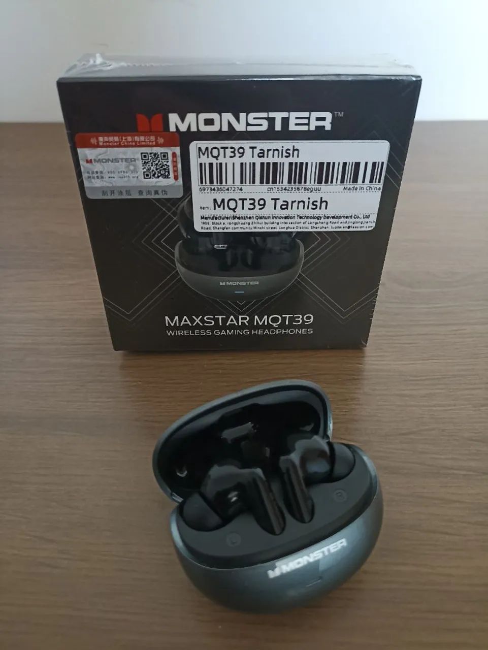 Fone de Ouvido Bluetooth Monster