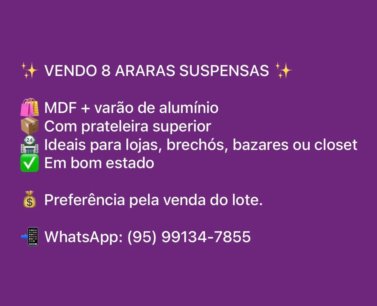 Vendo araras em MDF para roupas usadas - Foto 2