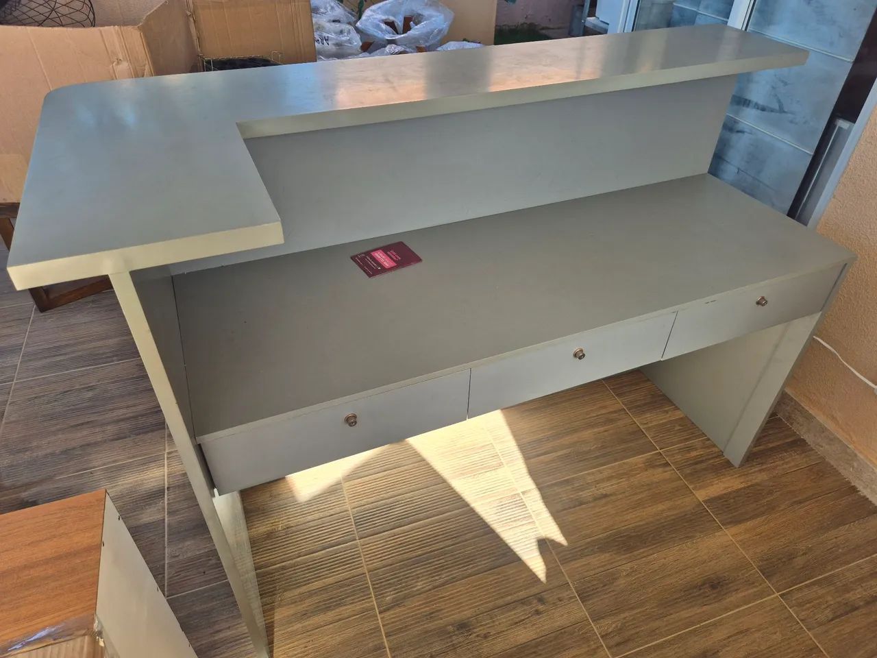 Caixa 100%MDF Ripado. Ideal para lojas, resturantes, comércio em geral. - Foto 2