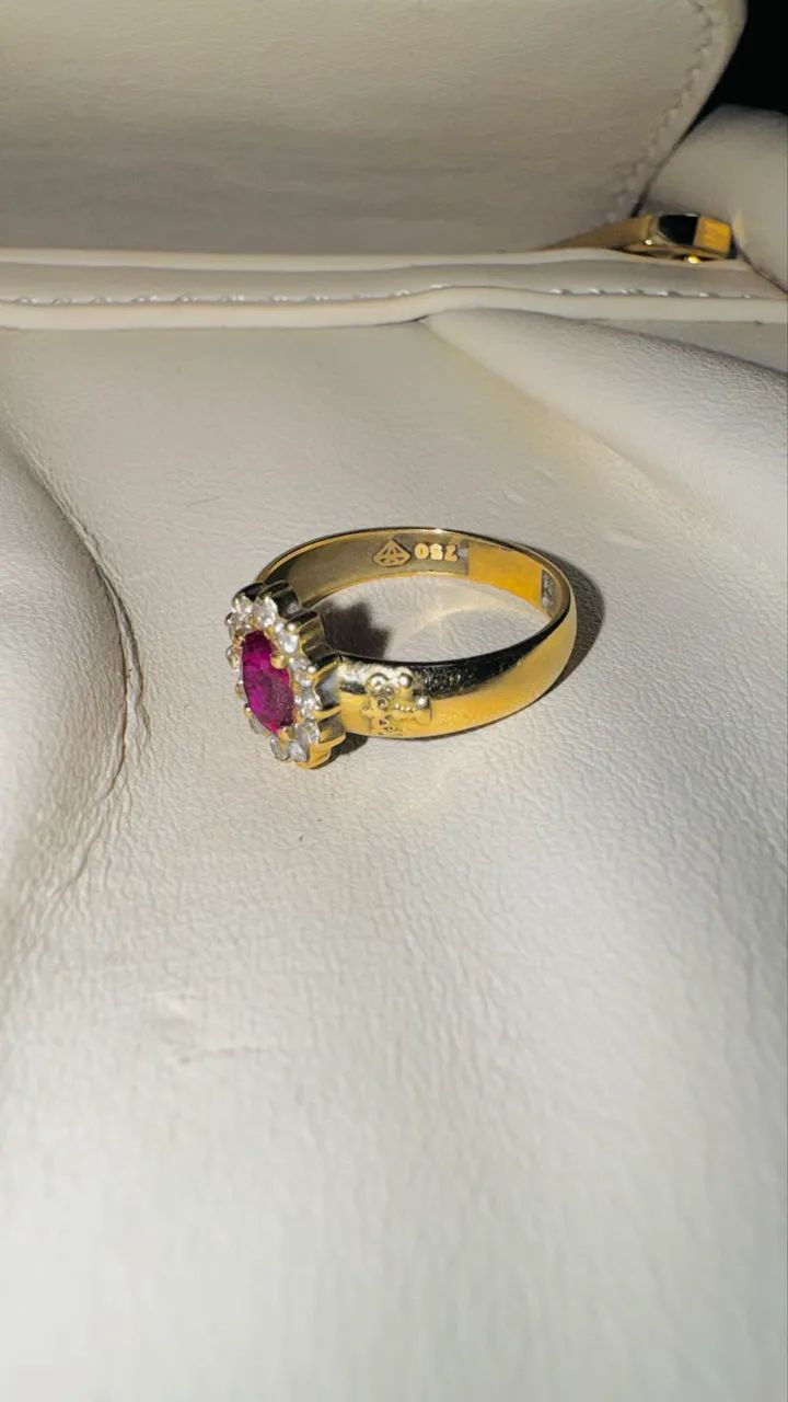 Anel de ouro 18k - Foto 2