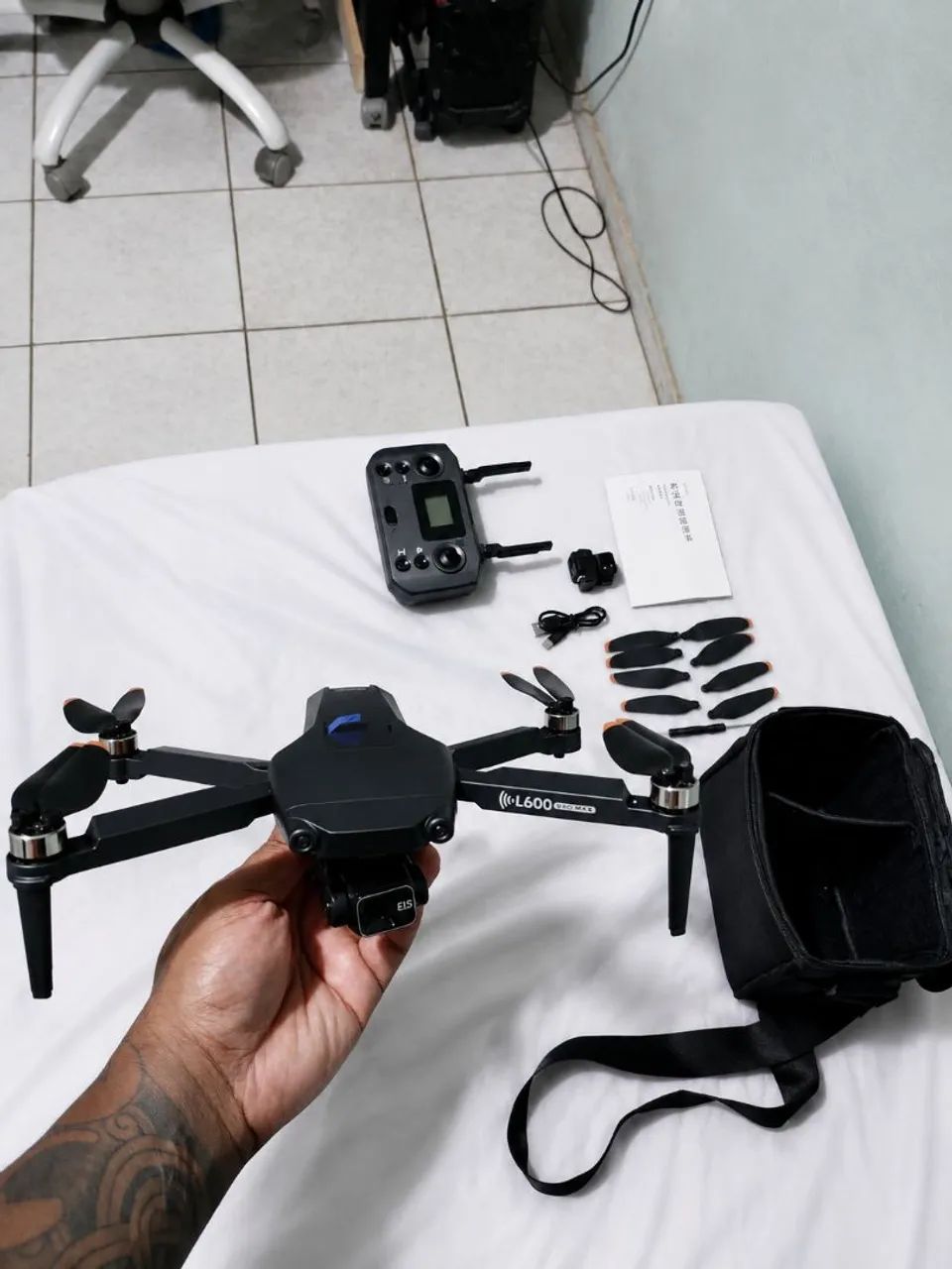 Drone L600 Pro Max EIS Completo + Bolsa | Vendo ou Troco - Foto 2