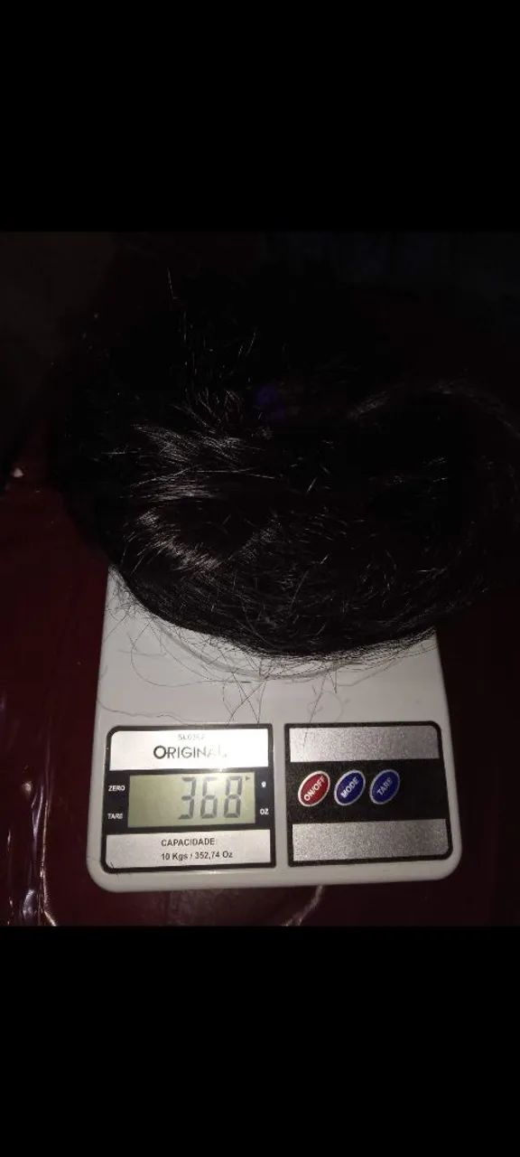 Cabelo humano 65 cm 368 gramas  - Foto 2