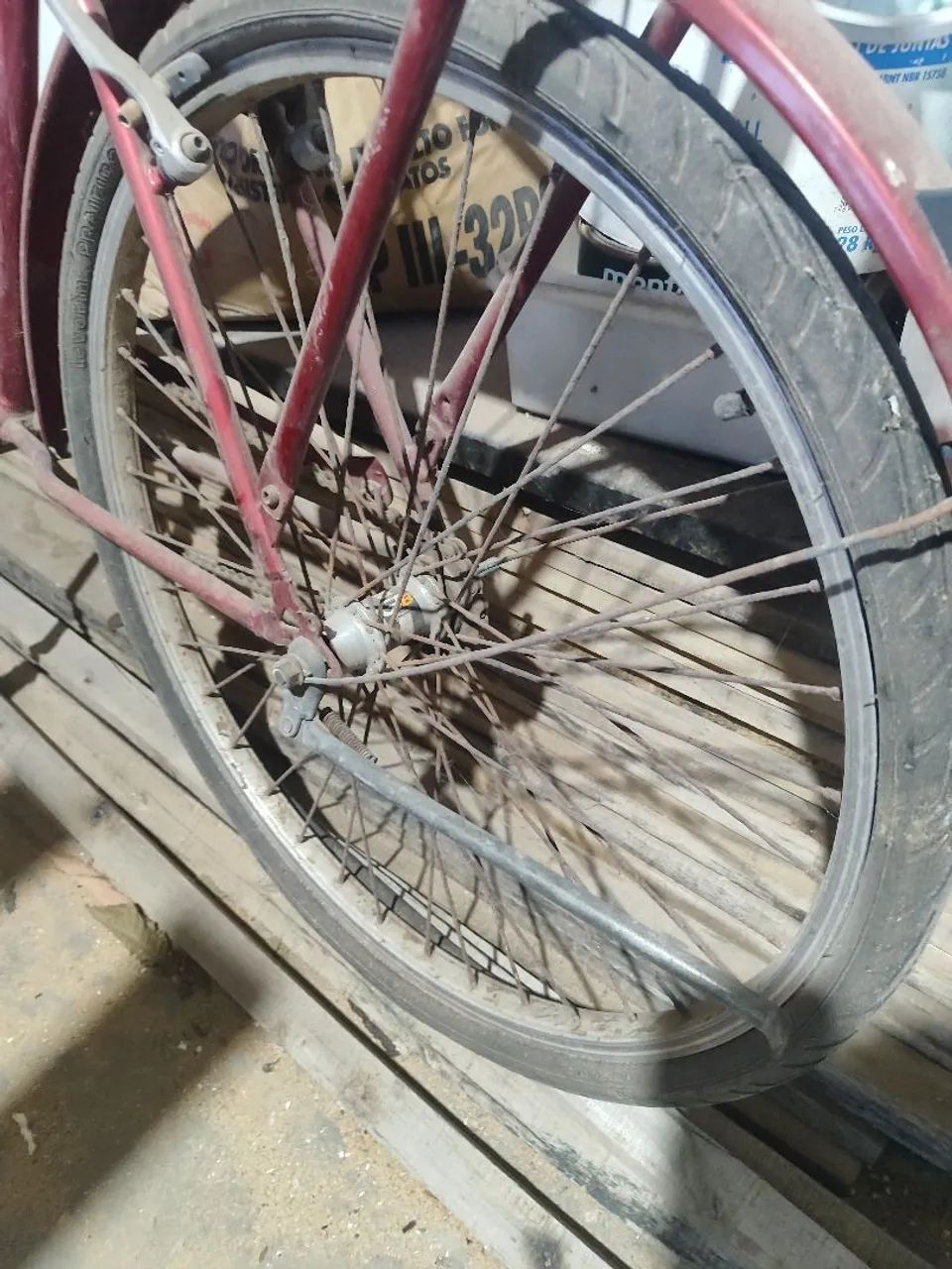 Bicicleta velha para reformar - Foto 2