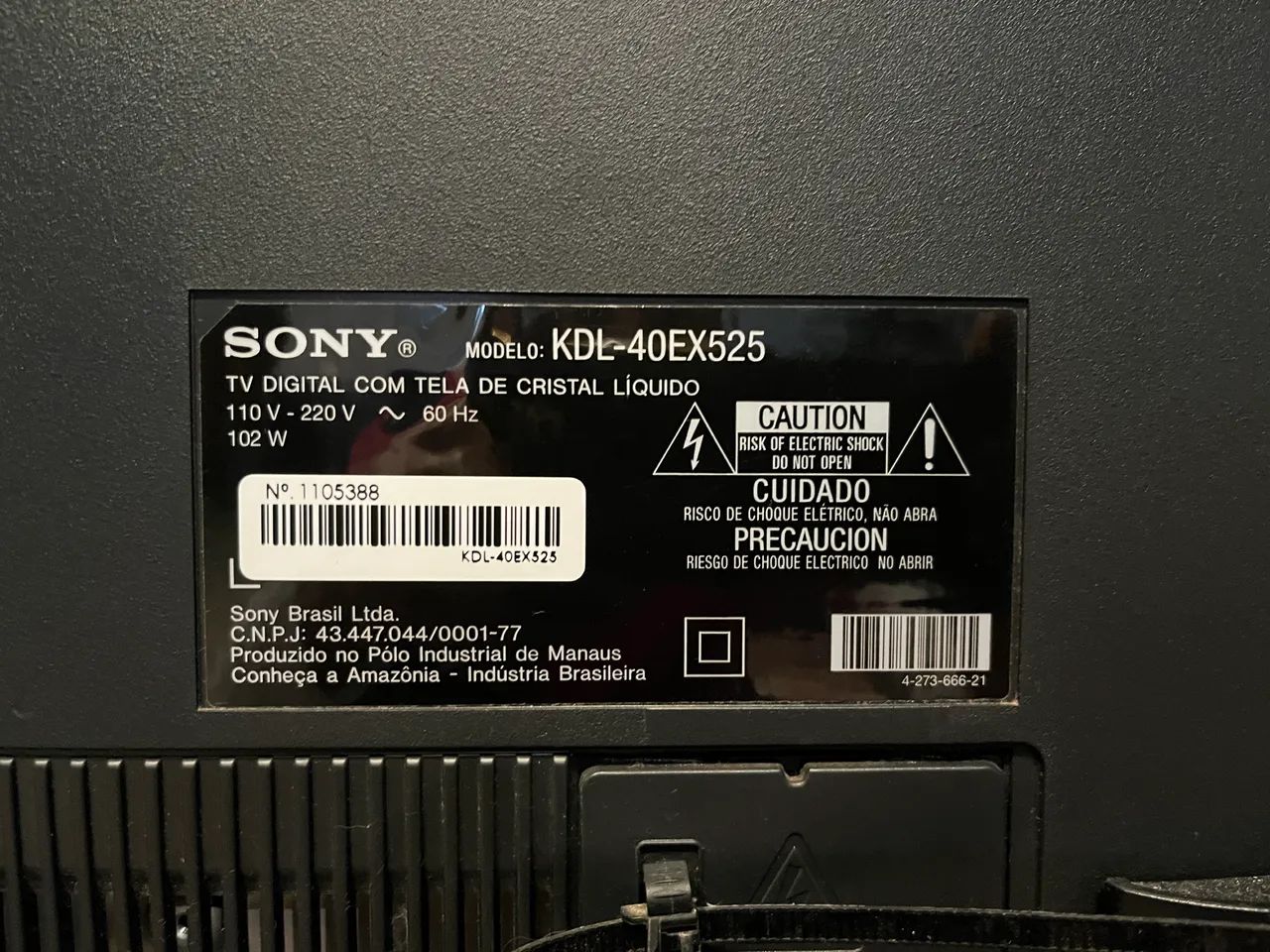 TV Sony Bravia 40 polegadas 40EX525 - Foto 4