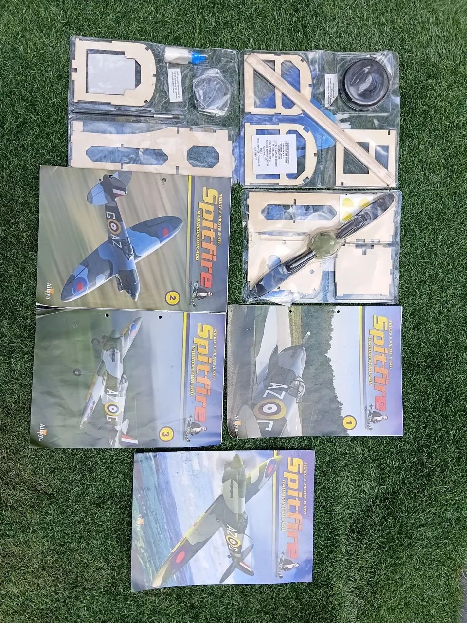 Fascículo 1,2 e 3 avião Spitfire  - Foto 3