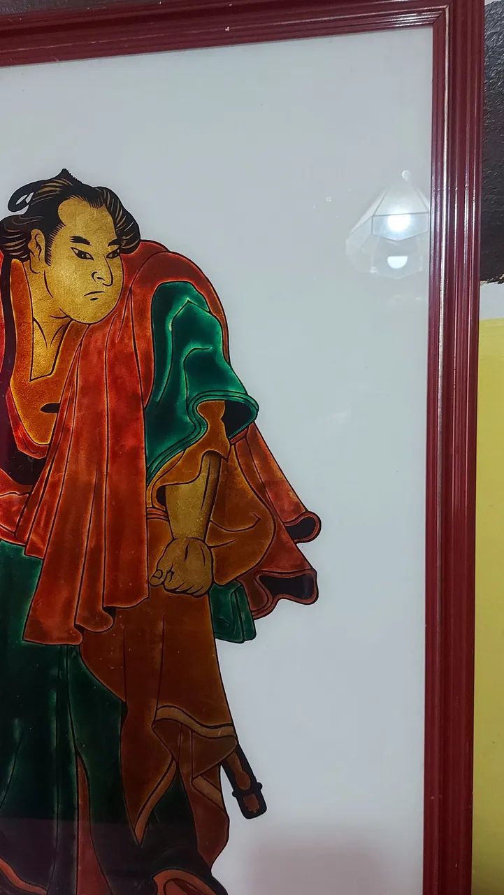 Quadro grande de Samurai  - Foto 3