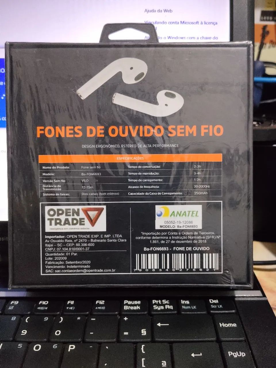 Fone bluetooth lacrado  - Foto 2