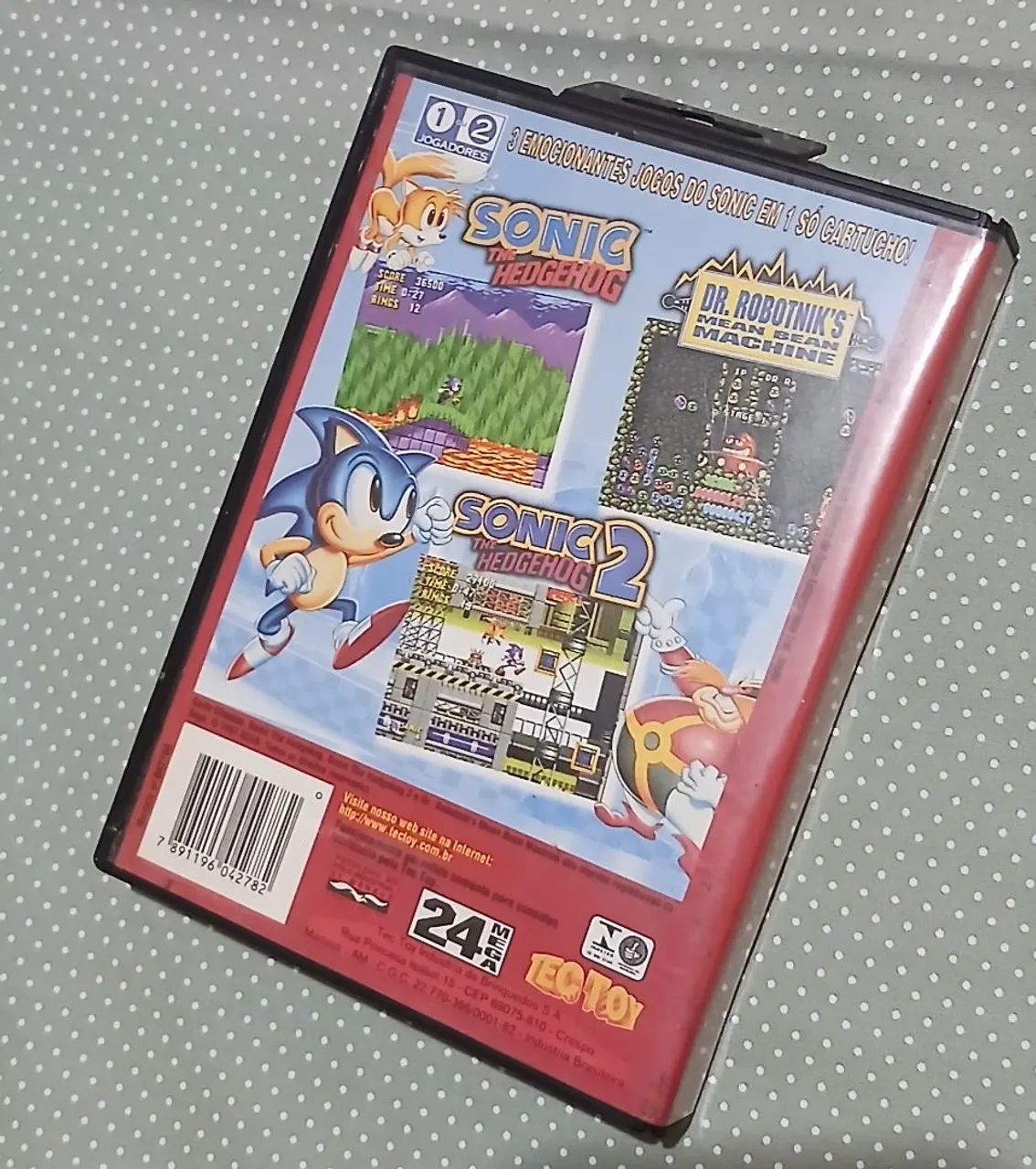 Sonic classics megadrive original usada - Foto 2