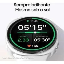 SMARTWHATCH SAMSUNG GALAXY8 40MM PRATEADO COM BLUETOOTH/WI-FI/GPS - Foto 4