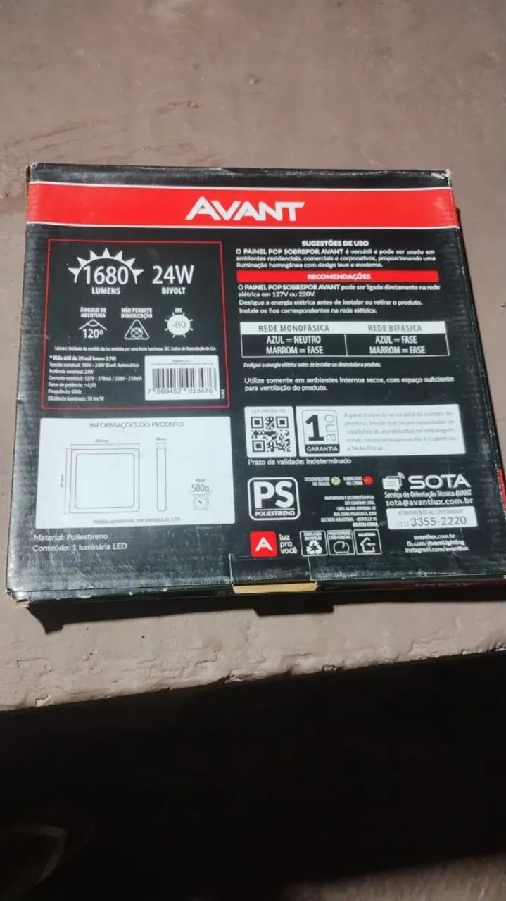 Painel de luminária449242078779822081
