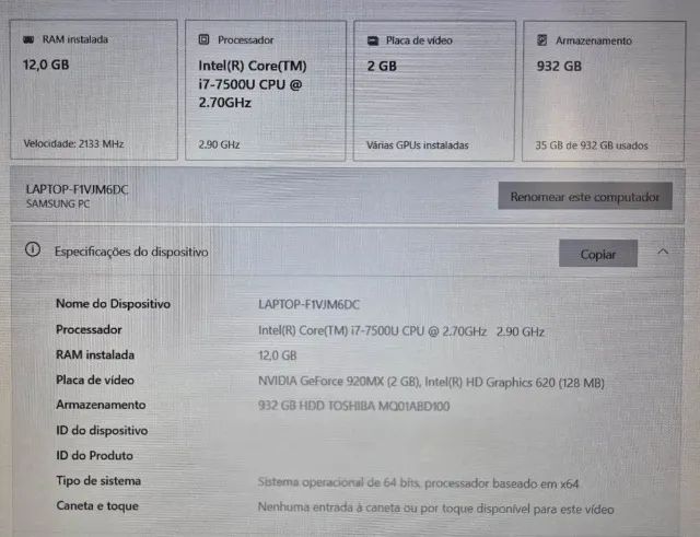 OPORTUNIDADE NOTEBOOK SAMSUNG EXPERT-X41 - Foto 4