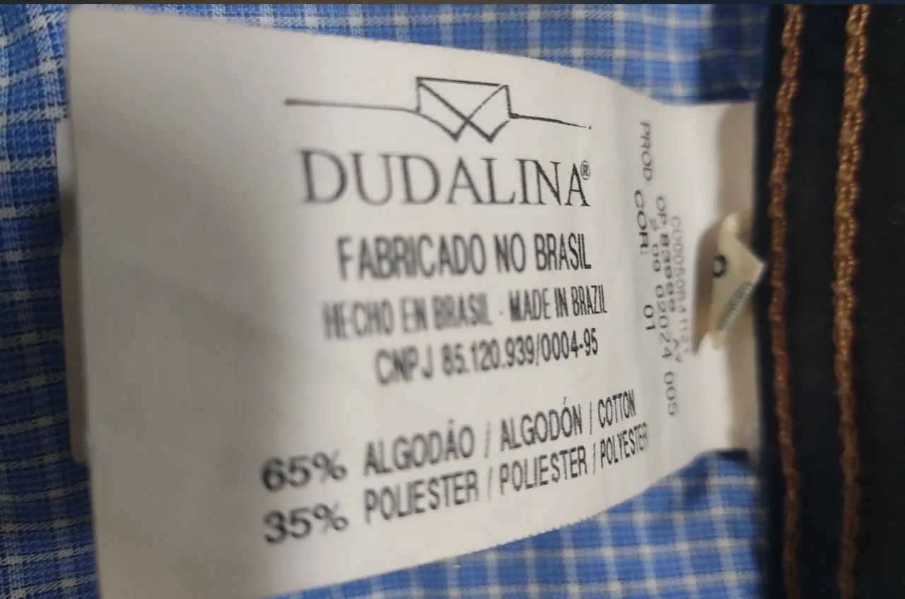CALÇA MASCULINA DUDALINA TAM.38 - Foto 4