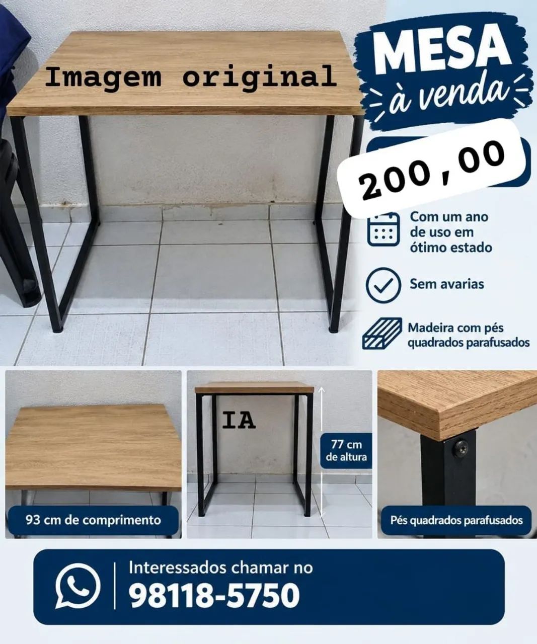 Mesa de escritório 