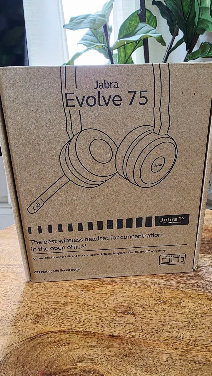 Jabra Evolve 75 Bluetooth Novo - Foto 2