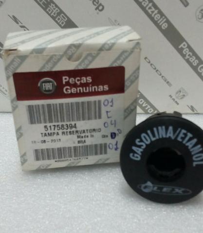 51758394-Tampa Tanque Combustível Fiat Uno Flex De 2005 Até 2013 - Foto 2