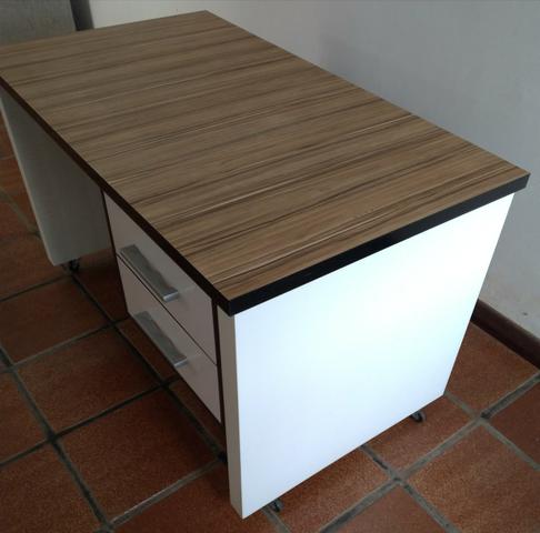 Mesa de Escritório MDF madeirado - Foto 2