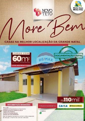 Casa à venda, 60 m² por R$ 110.000,00 - Cidade Jardim - São Gonçalo do Amarante/RN