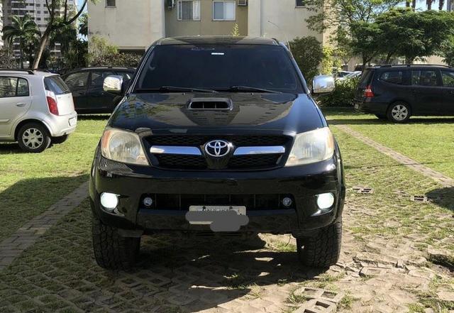 Hilux SRV 2008 4x4 turbo diesel automática - Foto 3