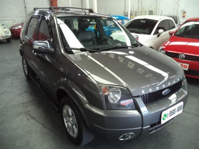Ecosport Xlt 1.6 Gasolina 2004 Cinza Completo Couro Confira! - Foto 5
