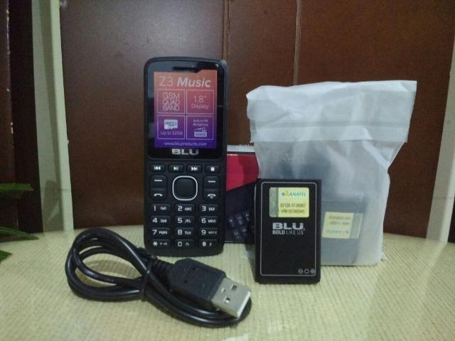Telefone Celular Blu Z3 Dois Chips Com Câmera Original Idoso