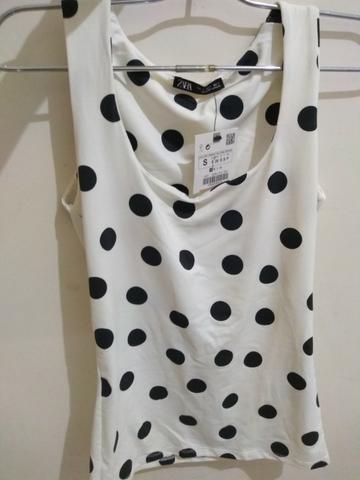 Blusa Poá Zara