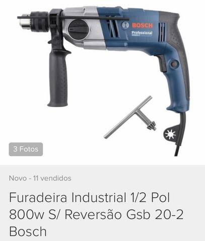 Furadeira Industrial 1/2 POL 800 W GSB 20-2 BOSCH