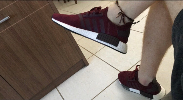 tenis adidas nmd vinho