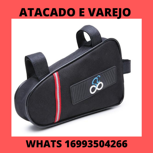 Bolsa Triangular De Quadro Para Bike Refletiva Case Bag