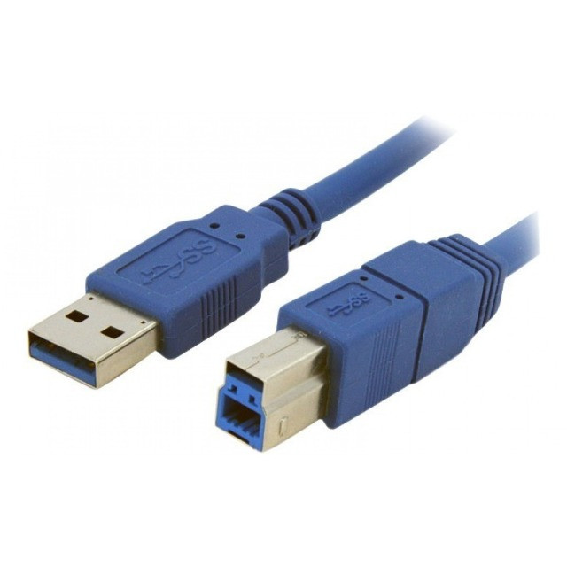 (WhatsApp) cabo usb 3.0 - a macho x b macho - 2 metros