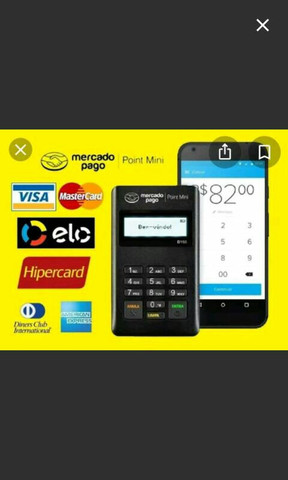 Máquina de passar cartão mercado pago - Foto 2