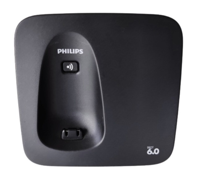 Telefone Sem Fio Philips Cd180 Dect 6.0 Preto Seminovo Com Manual - Foto 3