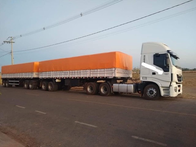 IVECO WI-WAY 480 6X4 + RODOTREM 25MTRS DOLLY ANO 2013
