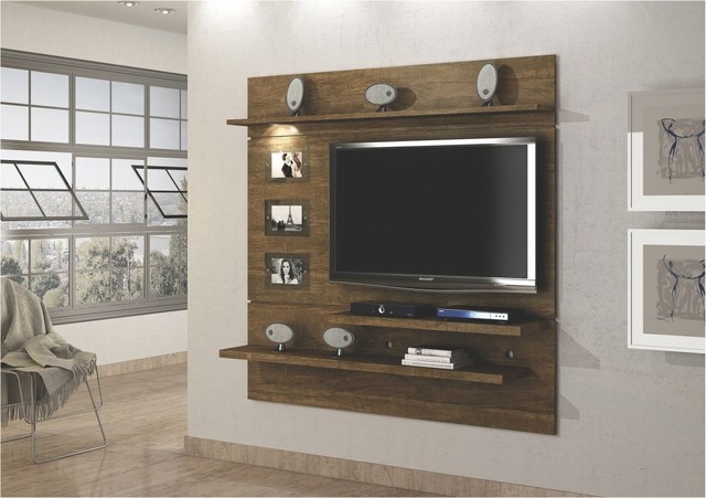 Sala quarto painel home rack