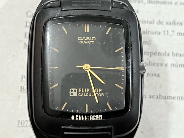 casio flip top