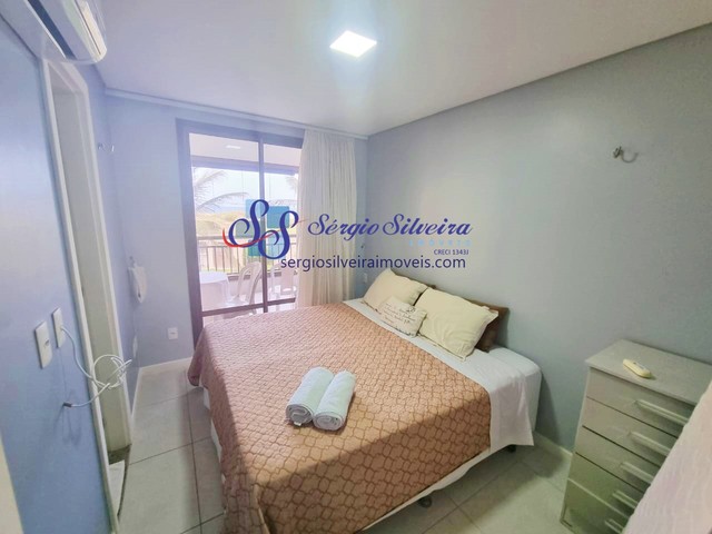 Apartamento para venda no Mandara Lanai com vista mar e mobiliado 3 suítes - Foto 11