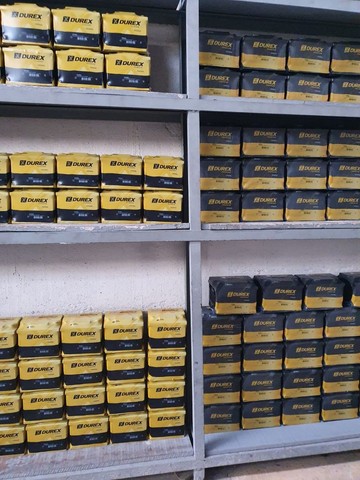 Bateria de 45 amperes Durex ou AcDelco de Garantia selada Ford Fiesta