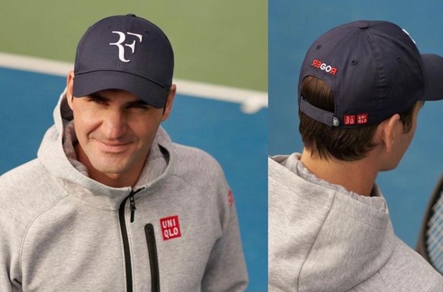 boné federer uniqlo