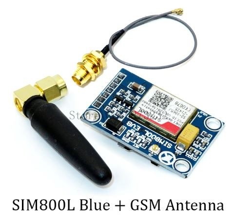 Sim800l Módulo Gsm Gprs/sms Quad-band Micro Sim V2 Antena Arduino Automação COD-AM513 