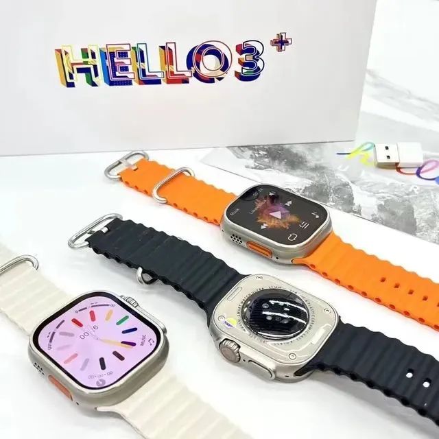 HELLO WATCH 3+ 4GB  CHAMADA BLUETOOTH MICROFONE EMBUTIDO