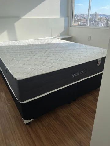 Pronta entrega! Cama box queen com colchão molas ensacadas - Foto 2