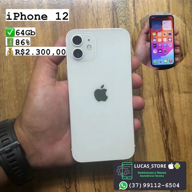 Iphone 12 64gb azul - Celulares e telefonia - Padre Eustáquio