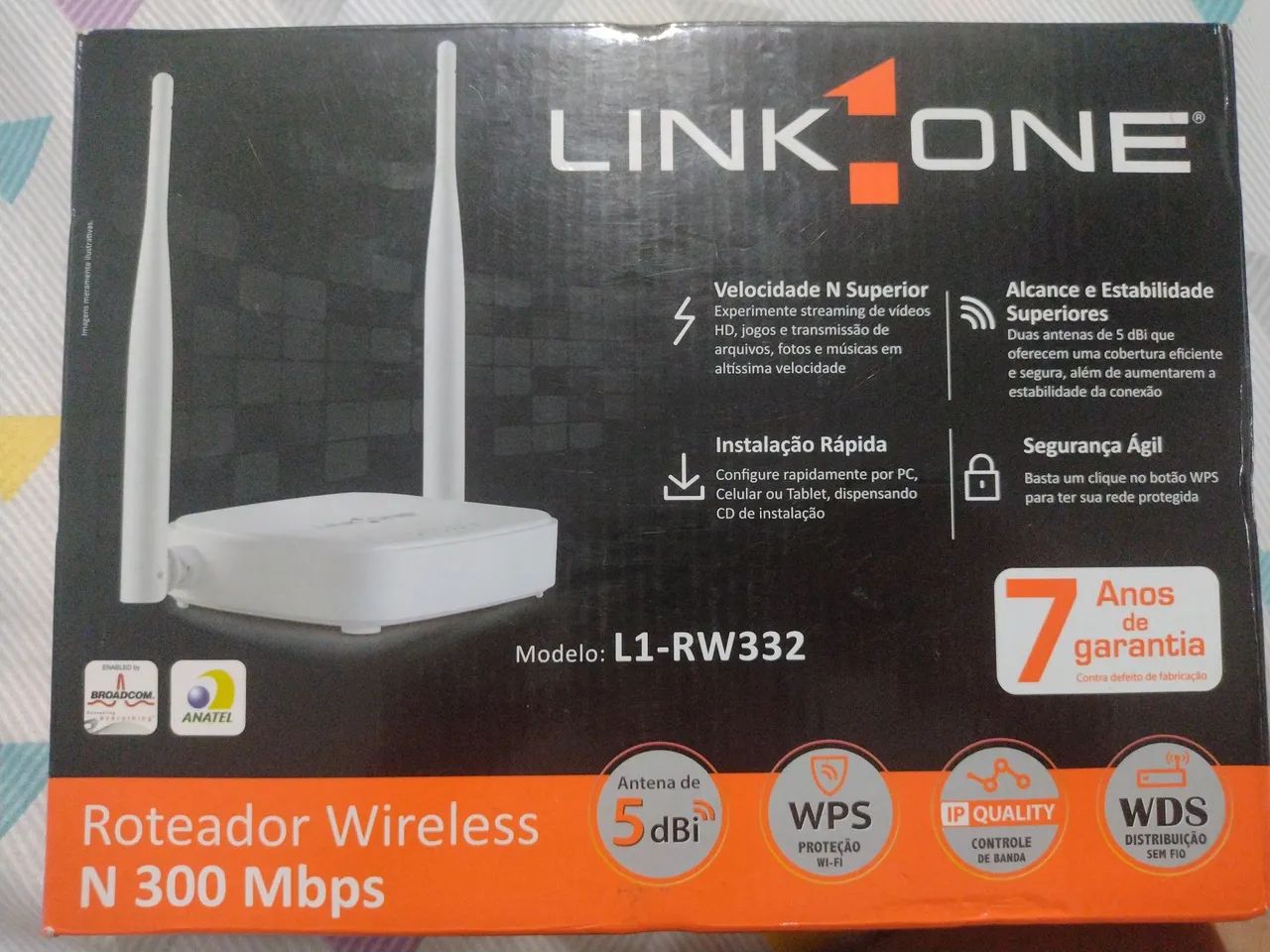 ROTEADOR WIRELESS N300 Mbps