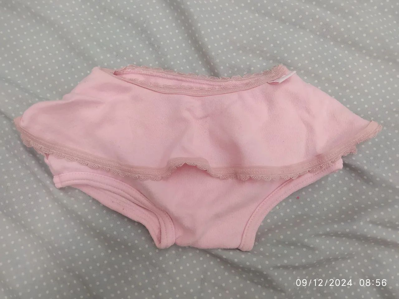 Calcinha rosa infantil 