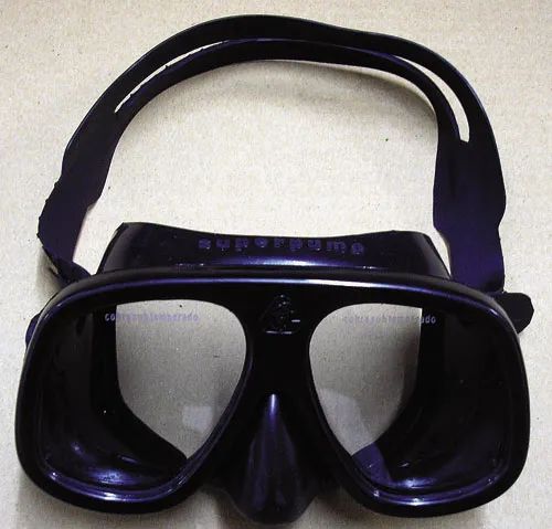 Máscara Cobra Super Puma Silicone Mergulho Pesca Caça Sub - Foto 3